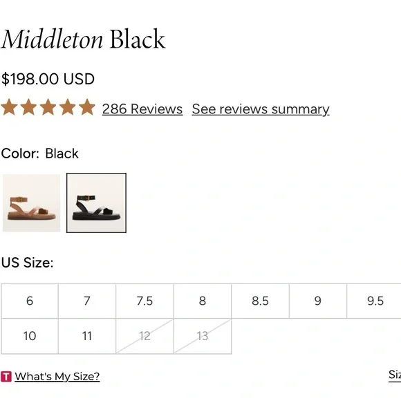 NWT✨ FRANKiE4 Middleton Sandal Black - Picture 3 of 8